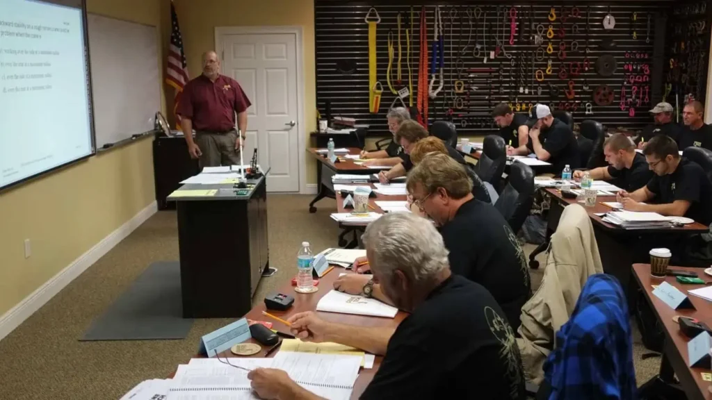 Crane Tech instructor, job site safety education, crane operator training, rigger training